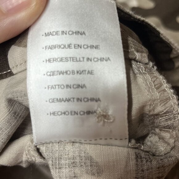 Tommy Bahama 3XT Plaid Mens Long-Sleeve Shirt Linen Cotton Blend lightweight - Picture 6 of 11